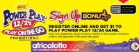 Power Play 12/24 Sign up Bonus